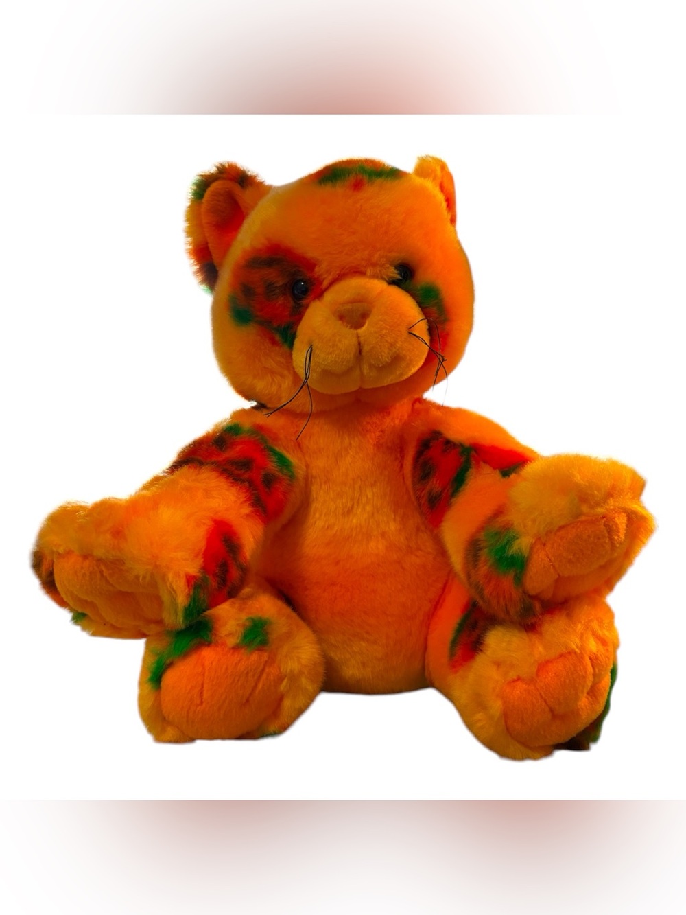 RARE Vintage 2008 Build-A-Bear Pumpkin Fun Kitty Cat Halloween Plush